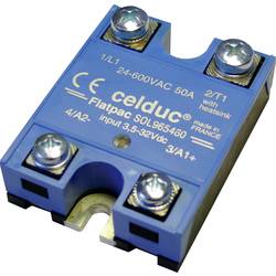 Image of celduc® relais Halbleiterrelais SOL942460 25 A Schaltspannung (max.): 280 V/AC, 280 V/DC Nullspannungsschaltend 19 St.