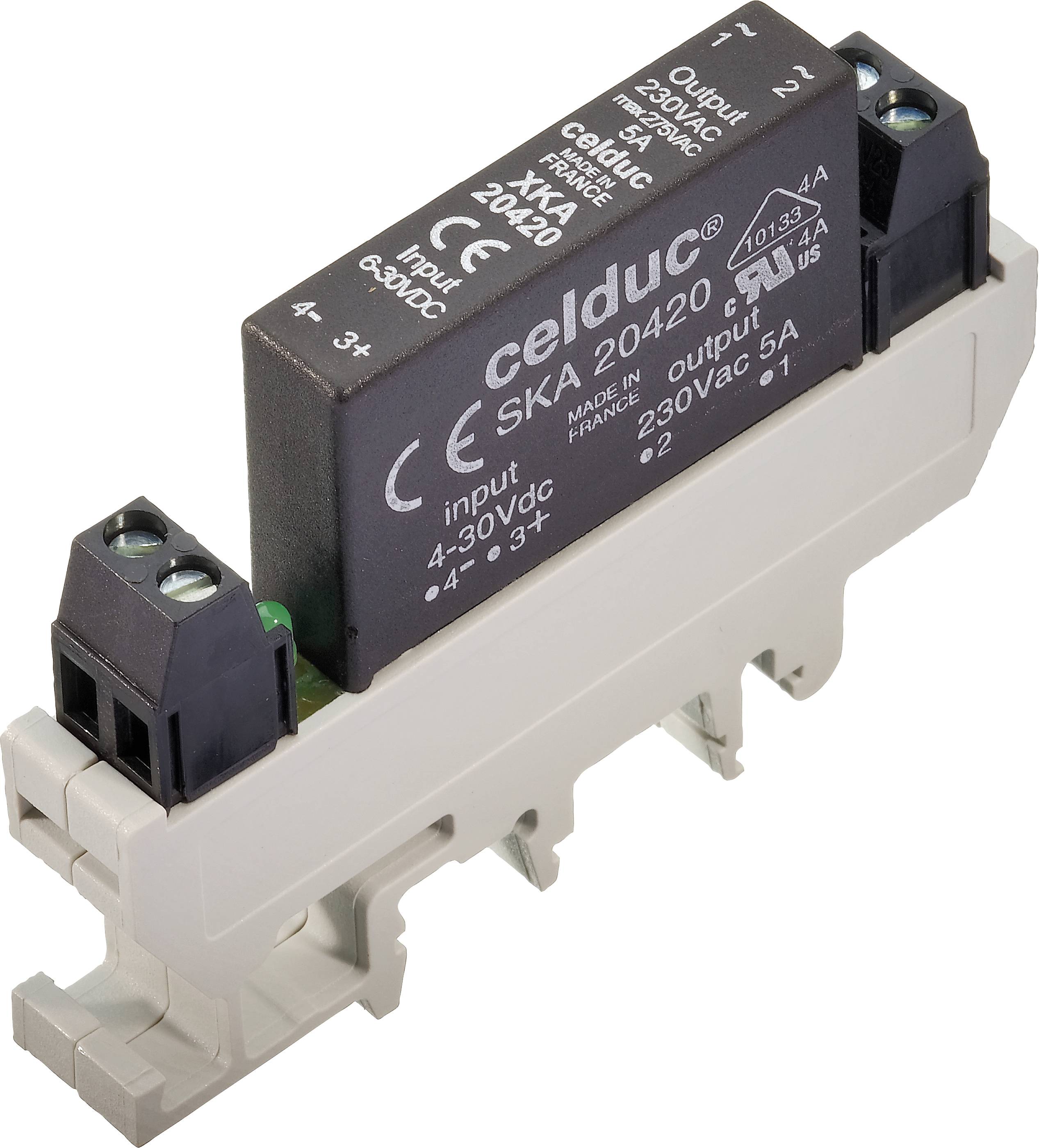 CELDUC ® relais Halbleiterrelais XKD10120 1 A Schaltspannung (max.): 220 V/AC, 220 V/DC 10 St.