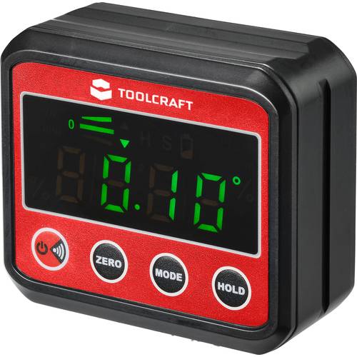 TOOLCRAFT TO-7308984 Digitaler Winkelmesser 360 °