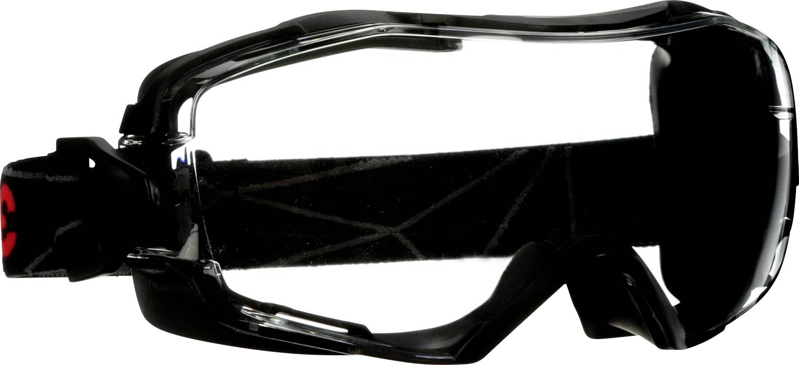 3M GG6001SGAF-BLK Vollsichtbrille mit Antibeschlag-Schutz Antikratz-Schutz Schwarz (GG6001SGAF-BLK)