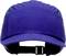 Blaue Sportmütze, frontal abgebildet, mit verstellbarem Riemen hinten. Geeignet für Outdoor-Aktivitäten.