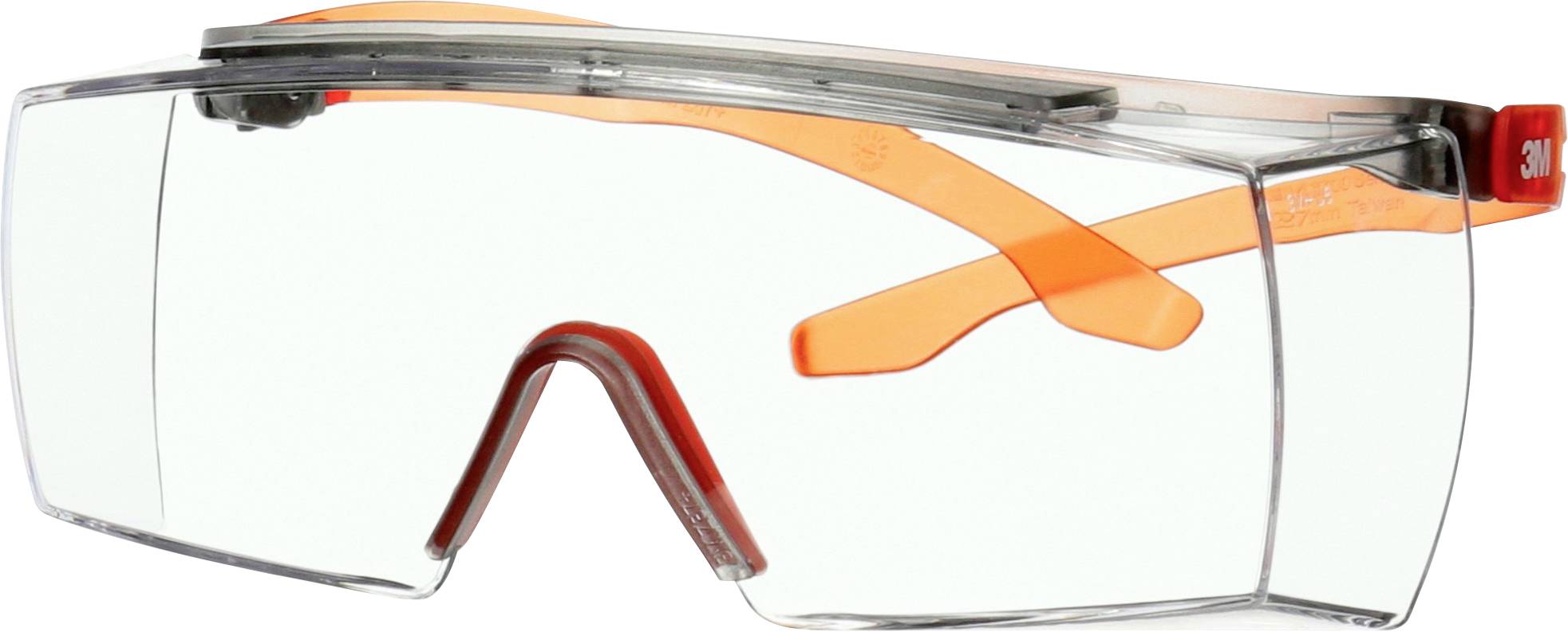 3M SF3701SGAF-ORG Überbrille mit Antibeschlag-Schutz Orange DIN EN 166, DIN EN 170, DIN EN 172 (SF37