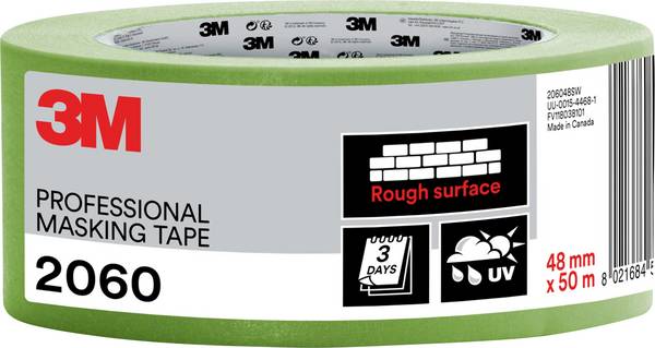 3M  PT206048 Malerabdeckband 3M™ 2060 Hellgrün (L x B) 50 m x 48 mm 1 St.