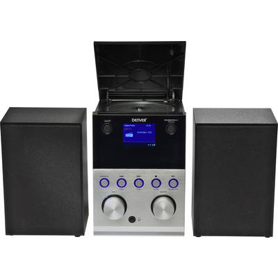 Denver MDA-260 Stereoanlage Bluetooth®, DAB+, UKW, USB, AUX, Inkl. Fernbedienung 2 x 4.5 W Schwarz