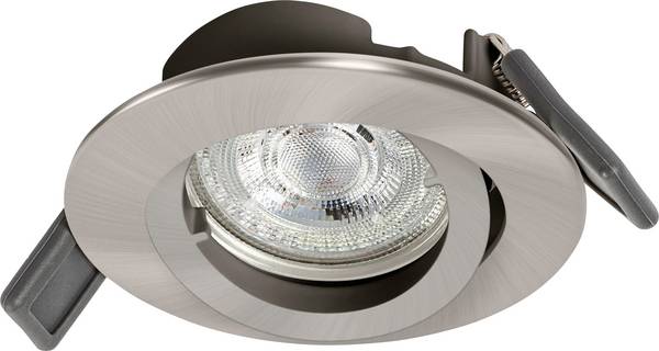 LEDVANCE RECESS DOWNLIGHT TWISTLOCK GU10 LED-Bad-Einbauleuchte LED GU10 4.5 W IP20 Nickel