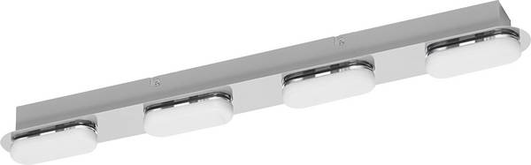 LEDVANCE BATHROOM DECORATIVE CEILING AND WALL WITH WIFI TECHNOLOGY 4058075573703 LED-Bad-Deckenleuchte  EEK: F (A - G) 27 W Warmweiß Silber