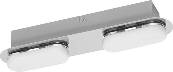 LEDVANCE BATHROOM DECORATIVE CEILING AND WALL WITH WIFI TECHNOLOGY 4058075573659 LED-Bad-Deckenleuchte   15 W Warmweiß Silber