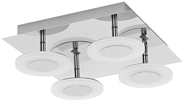 LEDVANCE BATHROOM DECORATIVE CEILING AND WALL WITH WIFI TECHNOLOGY 2 4058075573901 LED-Bad-Wandleuchte   26 W Warmweiß Silber