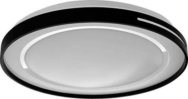 LEDVANCE DECORATIVE CEILING WITH WIFI TECHNOLOGY 4058075573536 LED-Bad-Deckenleuchte   30 W Warmweiß Schwarz