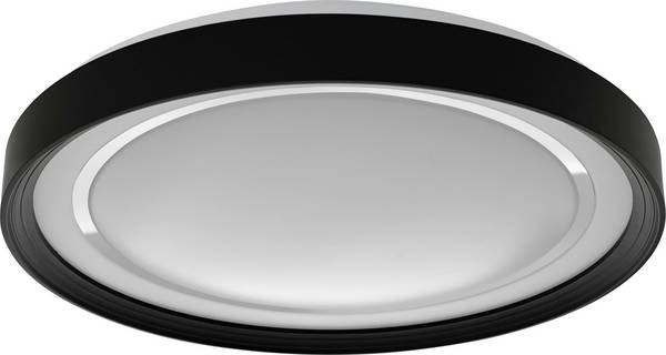 LEDVANCE DECORATIVE CEILING WITH WIFI TECHNOLOGY 4058075573512 LED-Bad-Deckenleuchte   30 W Warmweiß Schwarz