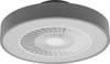 LEDVANCE 4058075572577 SMART WIFI CEILING FAN LED-Deckenleuchte mit Ventilator LED LED fest eingebaut 76 W Grau