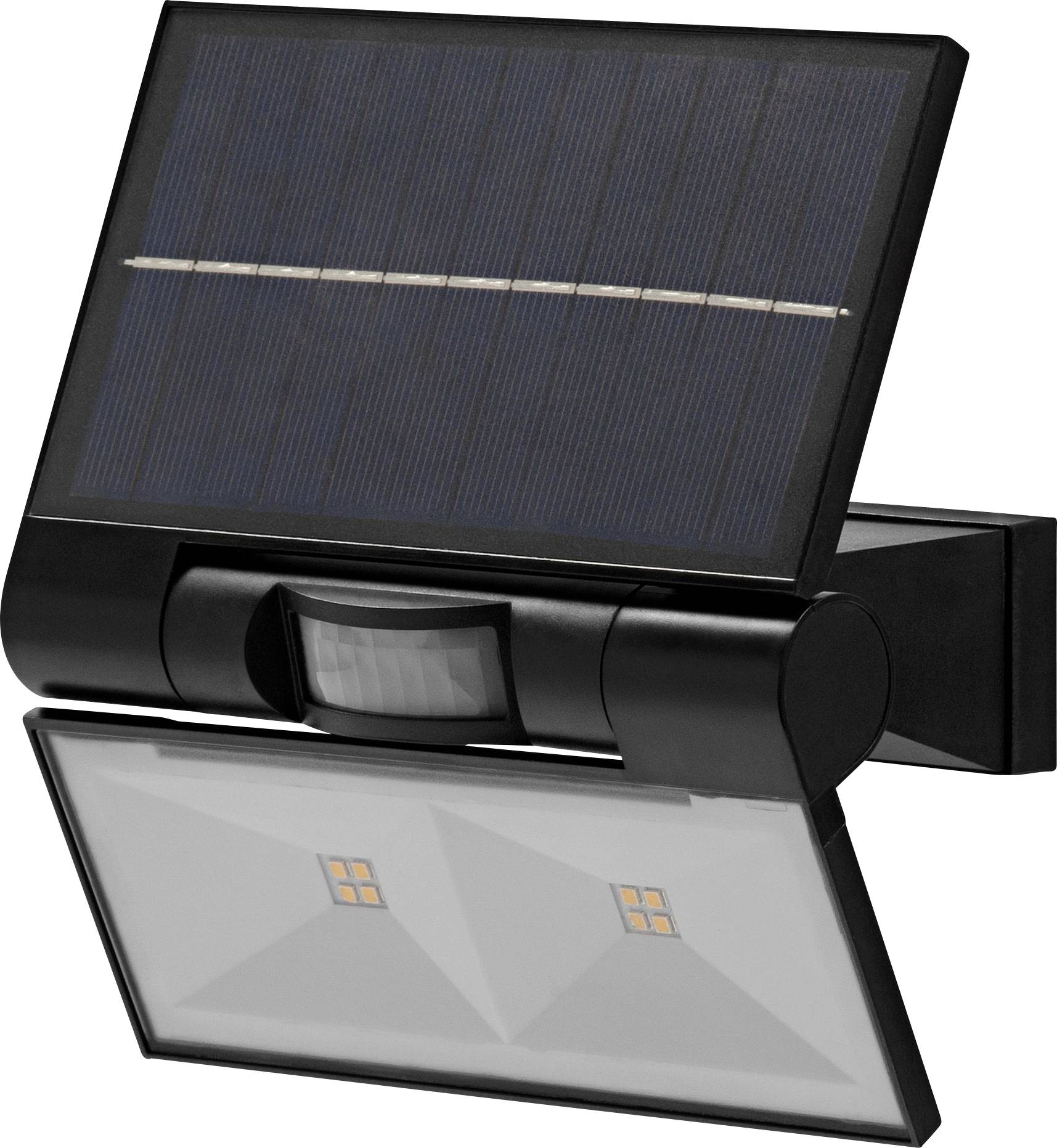 LEDVANCE Solar-Außenwandleuchte mit Bewegungsmelder ENDURA STYLE SOLAR DOUBLE 4058075576636 LED