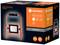 Eine schwarze Verpackung mit einer Arbeitsleuchte und Informationen: 'LEDVANCE', 800 lm, 10 W, 4000 K, USB, LED, 3 Jahre Garantie.