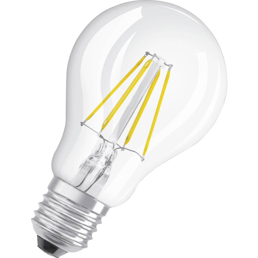 OSRAM 4058075448100 LED-lamp Energielabel D (A G) E27 Peer 11 W = 100 W Neutraalwit (Ø x l) 60 mm x 