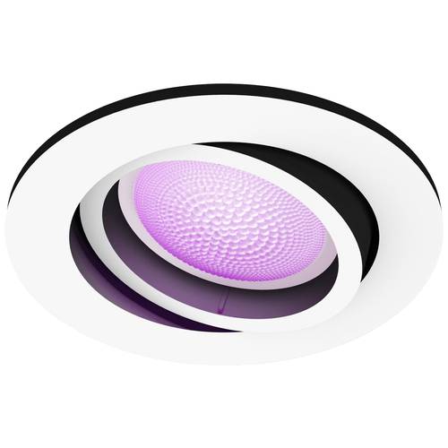 Philips Hue LED-Deckenstrahler 871951433864700 Hue White & Col. Amb. Centura Einbauspot rund weiß 350lm GU10 5.7 W
