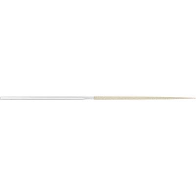 Ein gespitzter, hölzerner Bleistift mit gelber Spitze liegt horizontal.