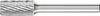 PFERD TOOLS 21000005 Frässtift Zylinder Länge 60 mm Produktabmessung, Ø 10 mm Arbeits-Länge 20 mm Schaftdurchmesser 6 mm