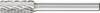 PFERD TOOLS 21000013 Frässtift Zylinder Länge 60 mm Produktabmessung, Ø 8 mm Arbeits-Länge 20 mm Schaftdurchmesser 6 mm