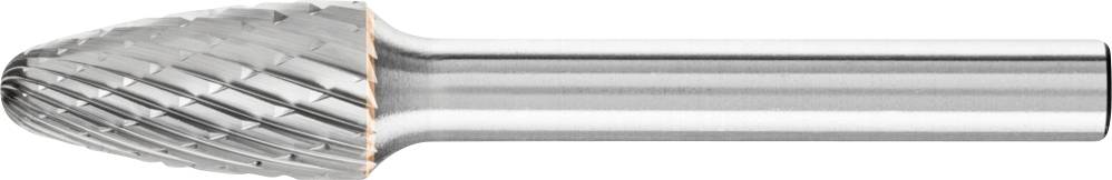 PFERD 21000075 Frässtift Rundbogen Länge 60 mm Produktabmessung, Ø 10 mm Arbeits-Länge 20 mm Sc