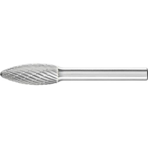 Thumbnail - PFERD TOOLS 21103226 Frässtift Flamme Länge 65 mm Produktabmessung, Ø 10 mm Arbeits-Länge 25 mm Schaftdurchmesser 6 mm