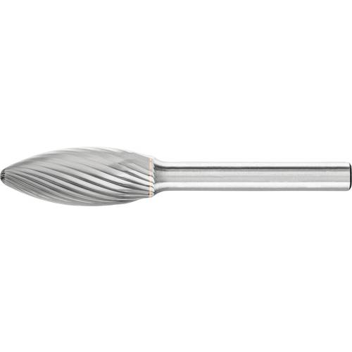 PFERD TOOLS 21103306 Frässtift Flamme Länge 70 mm Produktabmessung, Ø 12 mm Arbeits-Länge 30 mm Schaftdurchmesser 6 mm