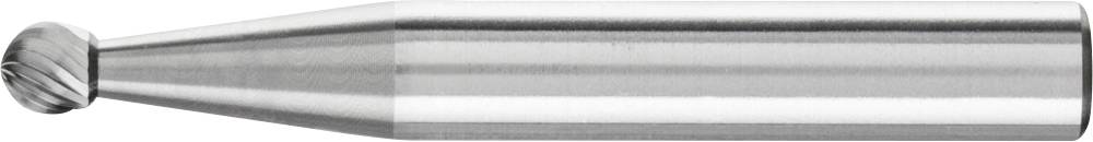 PFERD 21112056 Frässtift Kugel Länge 45 mm Produktabmessung, Ø 4 mm Arbeits-Länge 3 mm Schaftdu