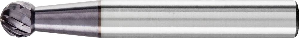PFERD TOOLS 21112524 Frässtift Kugel Länge 45 mm Produktabmessung, Ø 6 mm Arbeits-Länge 5 mm Schaftdurchmesser 6 mm