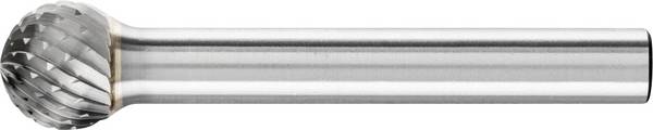 PFERD TOOLS 21112746 Frässtift  Kugel  Länge 49 mm Produktabmessung, Ø 10 mm Arbeits-Länge 9 mm Schaftdurchmesser 6 mm