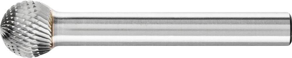 PFERD TOOLS 21112776 Frässtift Kugel Länge 49 mm Produktabmessung, Ø 10 mm Arbeits-Länge 9 mm Schaftdurchmesser 6 mm