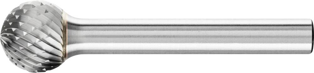 PFERD 21112846 Frässtift Kugel Länge 51 mm Produktabmessung, Ø 12 mm Arbeits-Länge 10 mm Schaft