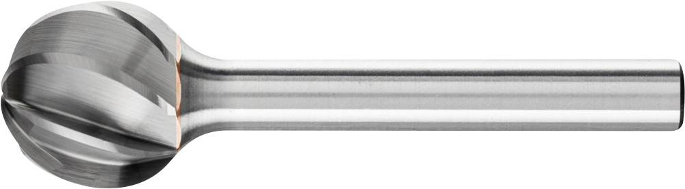 PFERD 21112978 Frässtift Kugel Länge 54 mm Produktabmessung, Ø 16 mm Arbeits-Länge 14 mm Schaft