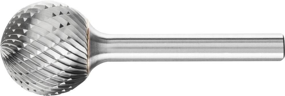 PFERD 21113026 Frässtift Kugel Länge 58 mm Produktabmessung, Ø 20 mm Arbeits-Länge 18 mm Schaft