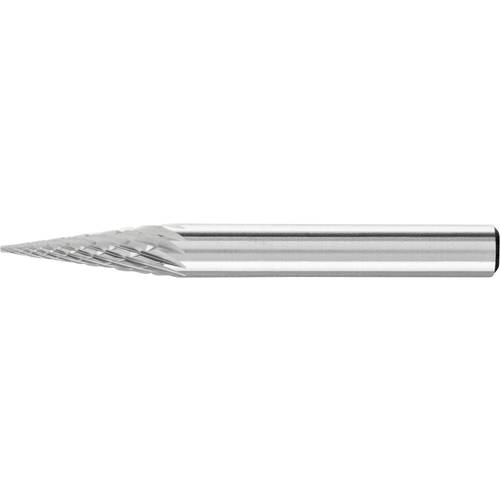 PFERD TOOLS 21115046 Frässtift Kegel Länge 55 mm Produktabmessung, Ø 6 mm Arbeits-Länge 18 mm Schaftdurchmesser 6 mm