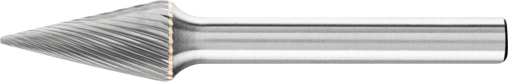 PFERD 21115156 Frässtift Kegel Länge 60 mm Produktabmessung, Ø 10 mm Arbeits-Länge 20 mm Schaft