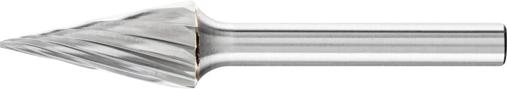 PFERD 21115216 Frässtift Kegel Länge 65 mm Produktabmessung, Ø 12 mm Arbeits-Länge 25 mm Schaft