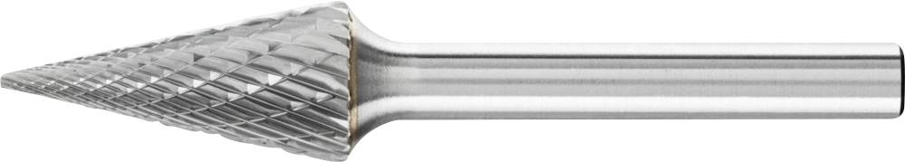 PFERD TOOLS 21115226 Frässtift Kegel Länge 65 mm Produktabmessung, Ø 12 mm Arbeits-Länge 25 mm Schaftdurchmesser 6 mm