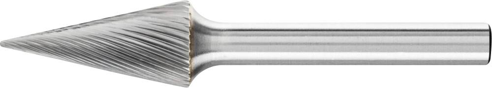 PFERD 21115256 Frässtift Kegel Länge 65 mm Produktabmessung, Ø 12 mm Arbeits-Länge 25 mm Schaft