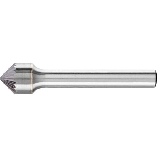 PFERD TOOLS 21115836 Frässtift Kegel Länge 50 mm Produktabmessung, Ø 10 mm Arbeits-Länge 5 mm Schaftdurchmesser 6 mm