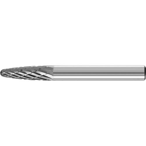PFERD TOOLS 21117324 Frässtift Rundbogen Länge 55 mm Produktabmessung, Ø 6 mm Arbeits-Länge 18 mm Schaftdurchmesser 6 mm