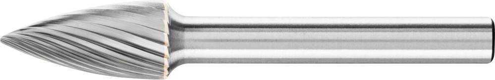 PFERD 21122606 Frässtift Spitzbogen Länge 60 mm Produktabmessung, Ø 10 mm Arbeits-Länge 20 mm S