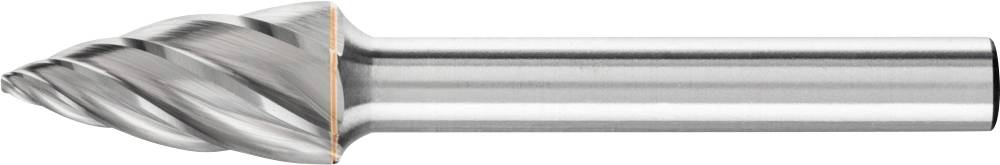 PFERD TOOLS 21122676 Frässtift Spitzbogen Länge 60 mm Produktabmessung, Ø 10 mm Arbeits-Länge 20 mm Schaftdurchmesser 6 ...