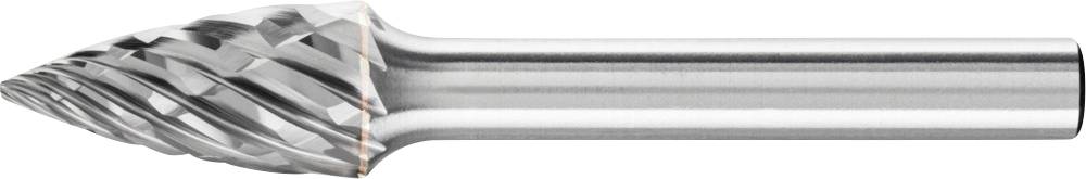 PFERD 21122683 Frässtift Spitzbogen Länge 60 mm Produktabmessung, Ø 10 mm Arbeits-Länge 20 mm S