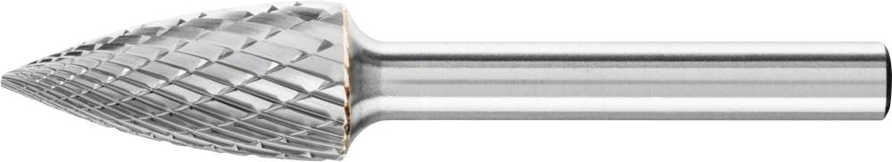 PFERD TOOLS 21122726 Frässtift Spitzbogen Länge 65 mm Produktabmessung, Ø 12 mm Arbeits-Länge 25 mm Schaftdurchmesser 6 ...