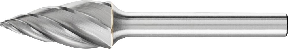 PFERD TOOLS 21122766 Frässtift Spitzbogen Länge 65 mm Produktabmessung, Ø 12 mm Arbeits-Länge 25 mm Schaftdurchmesser 6 ...