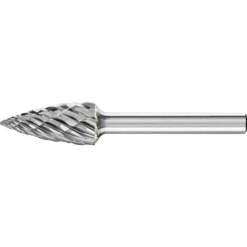 PFERD TOOLS 21122783 Frässtift Spitzbogen Länge 70 mm Produktabmessung, Ø 12 mm Arbeits-Länge 25 mm Schaftdurchmesser 6 ...