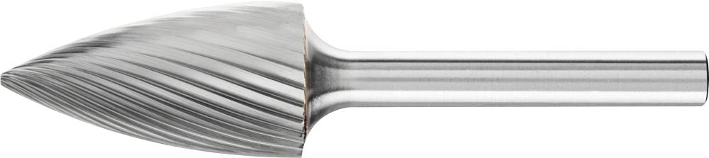 PFERD TOOLS 21122806 Frässtift Spitzbogen Länge 70 mm Produktabmessung, Ø 16 mm Arbeits-Länge 30 mm Schaftdurchmesser 6 ...