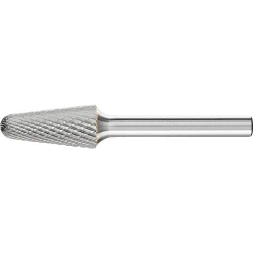PFERD TOOLS 21125146 Frässtift Kegel Länge 65 mm Produktabmessung, Ø 12 mm Arbeits-Länge 25 mm Schaftdurchmesser 6 mm