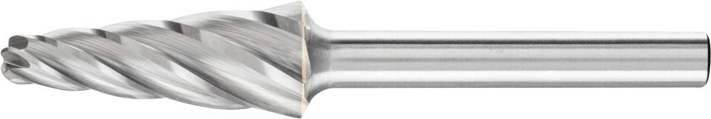 PFERD TOOLS 21125286 Frässtift Kegel Länge 70 mm Produktabmessung, Ø 12 mm Arbeits-Länge 30 mm Schaftdurchmesser 6 mm