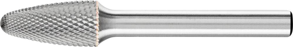 PFERD 21157210 Frässtift Rundbogen Länge 60 mm Produktabmessung, Ø 10 mm Arbeits-Länge 20 mm Sc