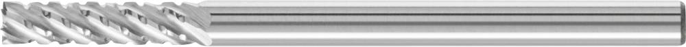 PFERD 21200284 Frässtift Zylinder Länge 43 mm Produktabmessung, Ø 3 mm Arbeits-Länge 13 mm Scha